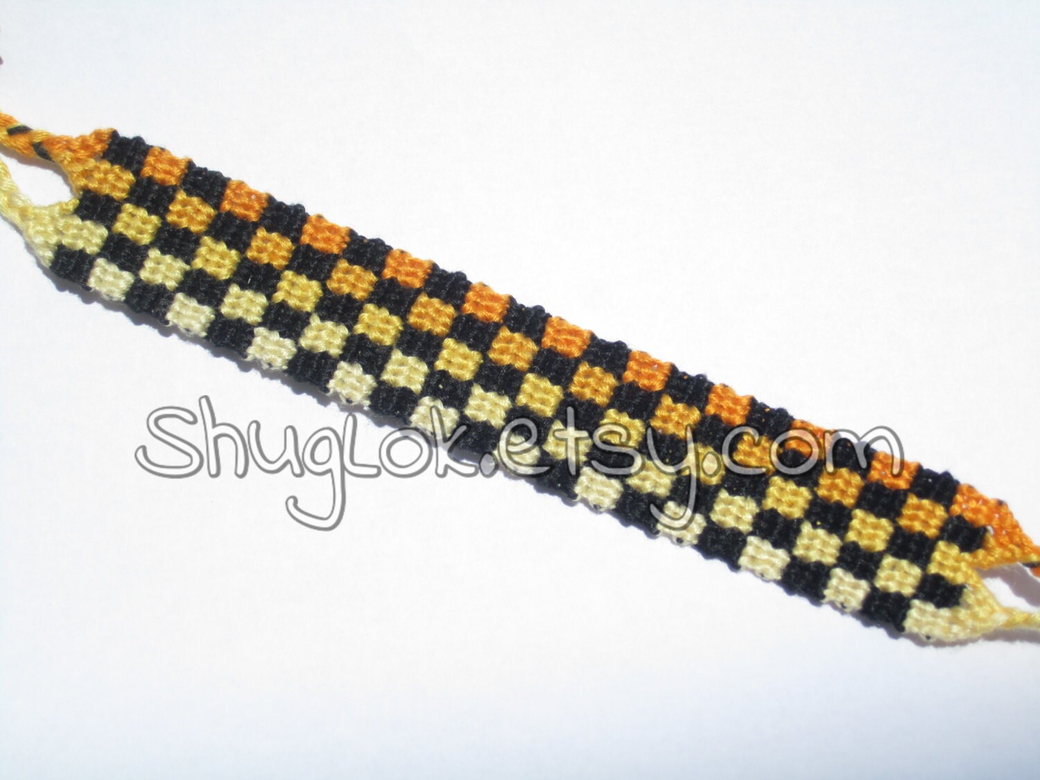 Checkerboard friendship deals bracelet