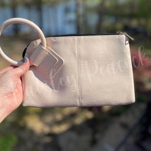 Kathryn wristlet Purse/ Trendy Boutique Handbag image 5