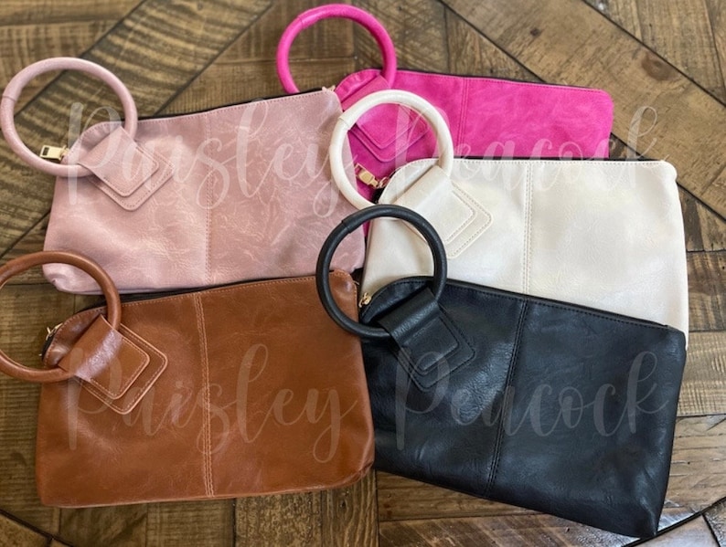 Kathryn wristlet Purse/ Trendy Boutique Handbag image 1