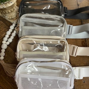 Mini clear 2025 fanny pack