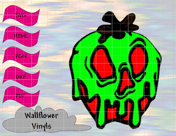Download Disney Inspired Snow White Poison Apple Svg Pgn Html Dxf Etsy
