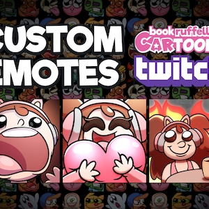 BENUTZERDEFINIERTE Emotes für Twitch - Benutzerdefinierte Emoji Emotes - Statische Twitch Emotes - Discord Youtube Kick Twitch Emotes