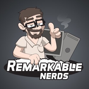 Custom Digital Cartoon Logo - Commercial Use