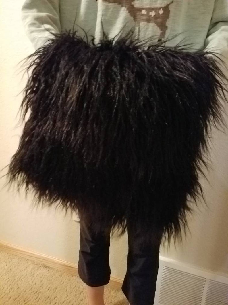 Renaissance hand warmer Cuddly warm hand muff Cosplay larger muff.