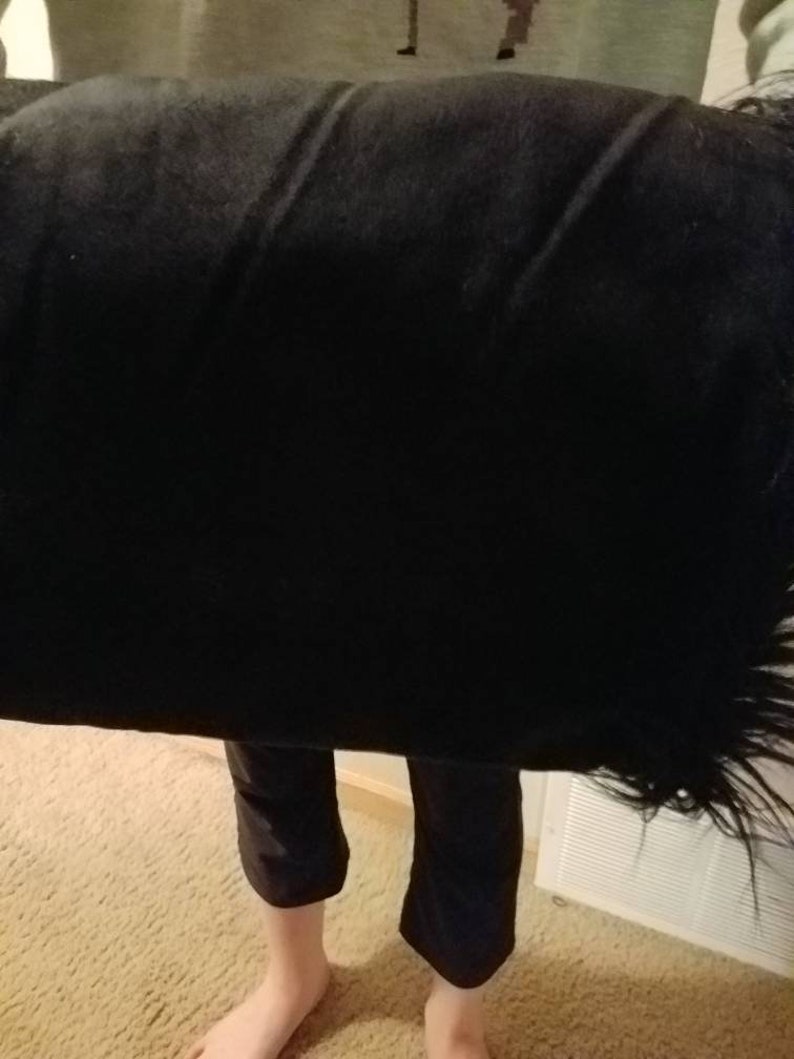 Renaissance hand warmer Cuddly warm hand muff Cosplay larger muff.
