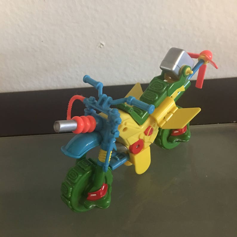 Teenage Mutant Ninja Turtles Mutations Muta-Bike Playmates 1992 Toy Vintage