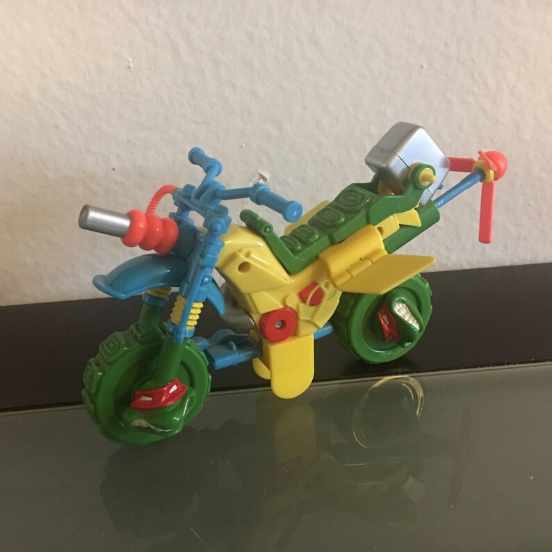 Teenage Mutant Ninja Turtles Mutations Muta-Bike Playmates 1992 Toy Vintage
