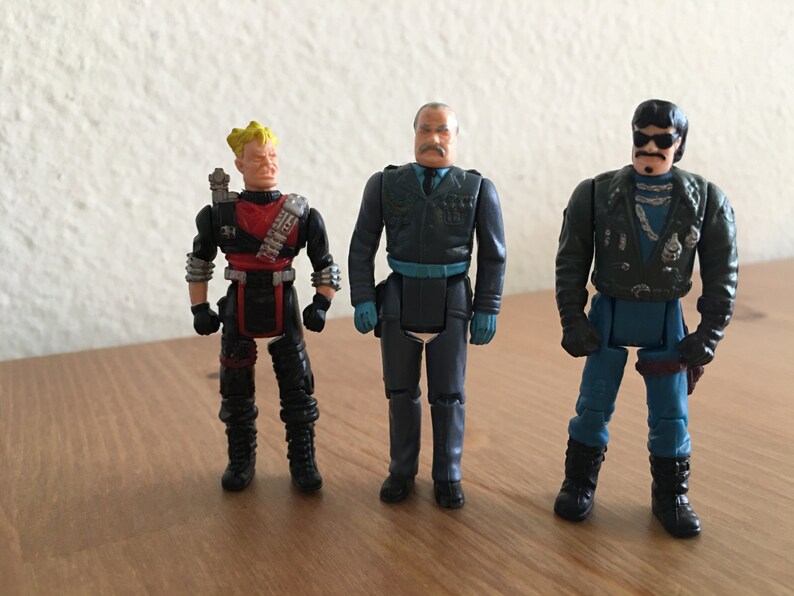 Set of 3 M.A.S.K Miles Mayhem /& Floyd Malloy action figures Kenner Sly Rax