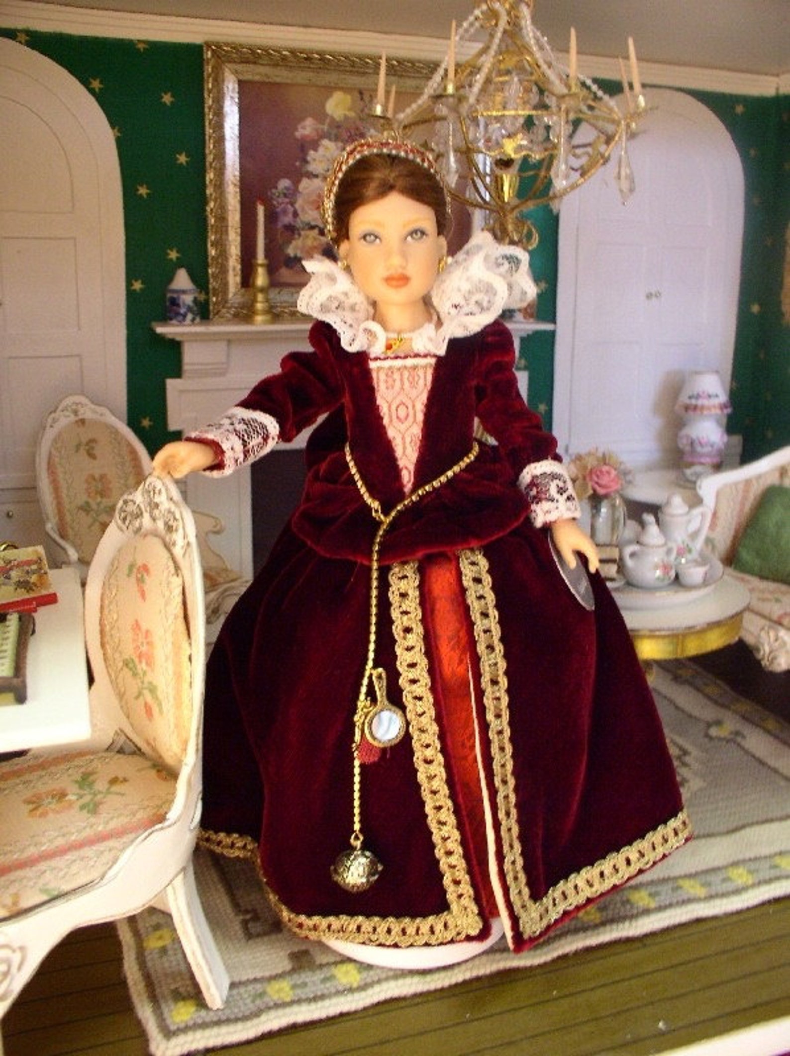 Doll House Theatre Barbie Scale For Sale Complete with Etsy