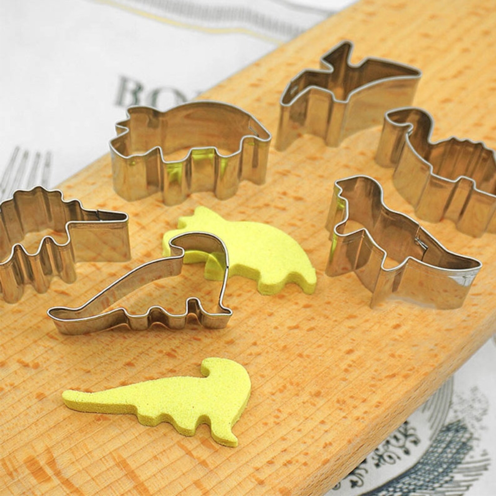 Dinosaur cookies