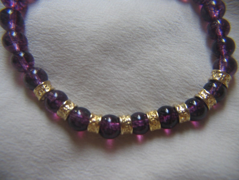 Crackled Tourmaline Beaded Bracelet with Beautiful Gold Filled Etsy