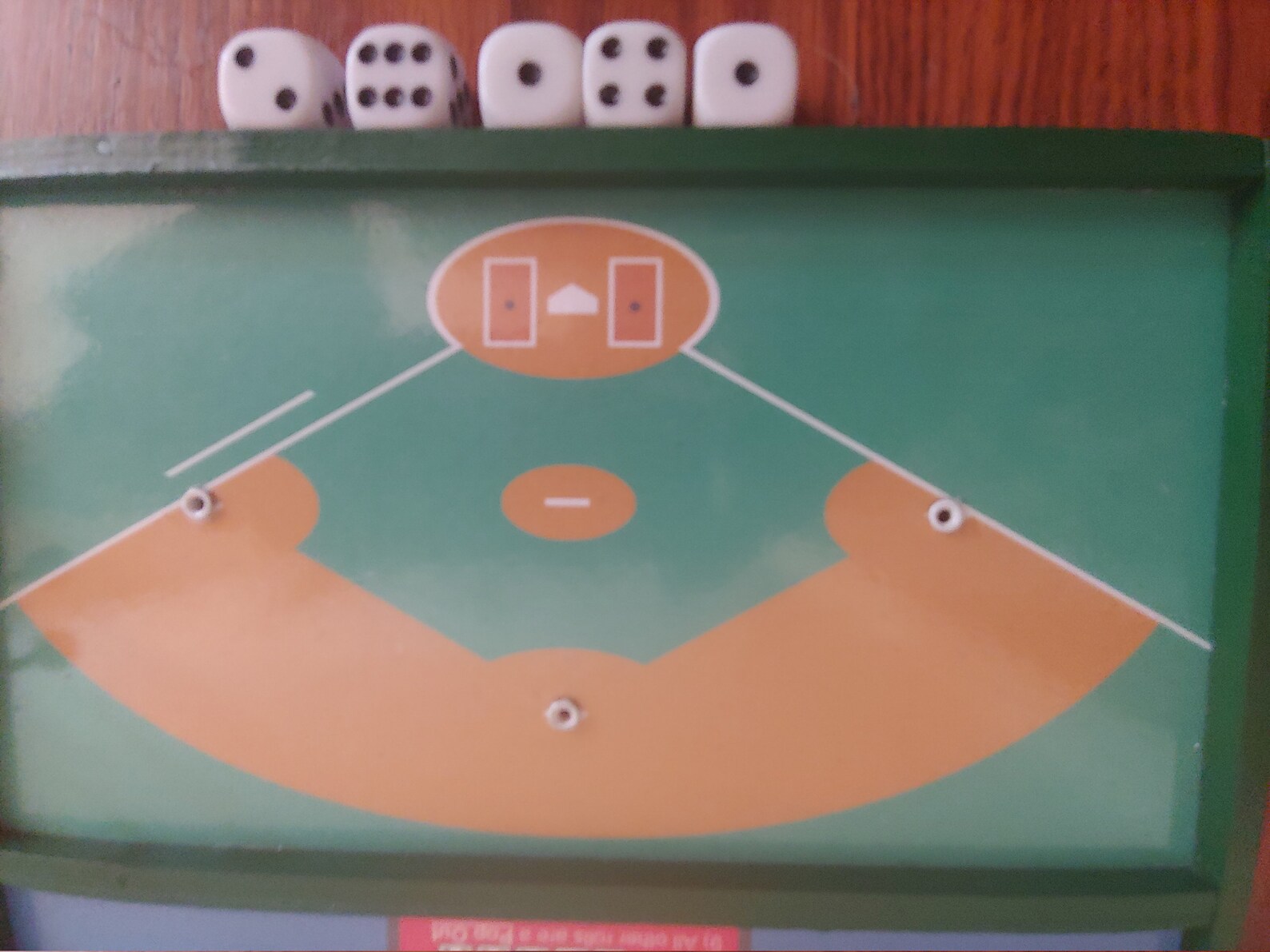 Dice Baseball Game Etsy