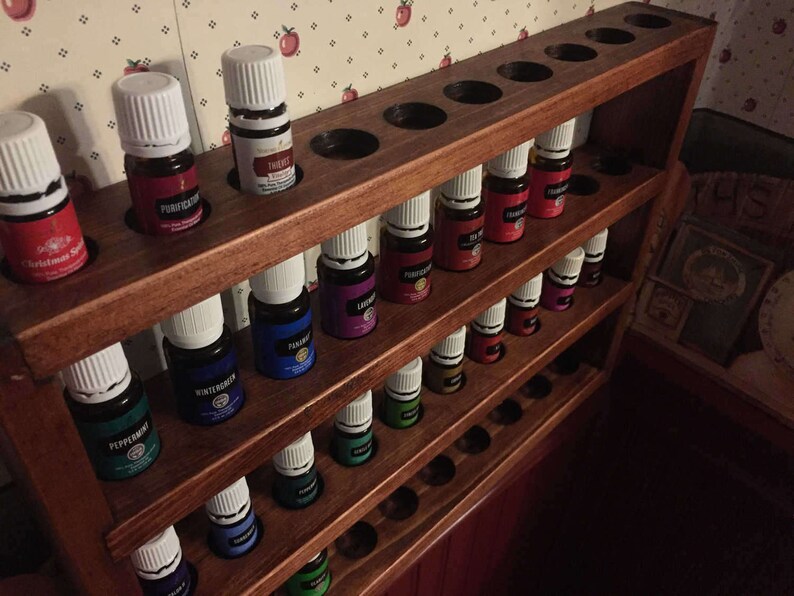 Essential Oils Shelf Etsy