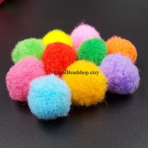 50pcs Cotton Velvet Ball For Cage Box Locket Fragrance Aromatherapy Diffuser Necklace Making