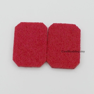 10pcs Rectangle Locket Diffuser Refill Felt Pad Aroma Essential Oil Diffuser Necklace Replacement Pads Fit Lockets Pendants, Thickness 3mm image 4