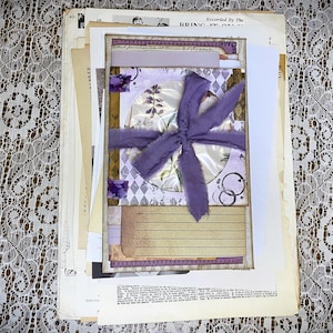 Junk Journal Bundle - Handmade Vintage Junk Journal Flip Book- Junk Journal.