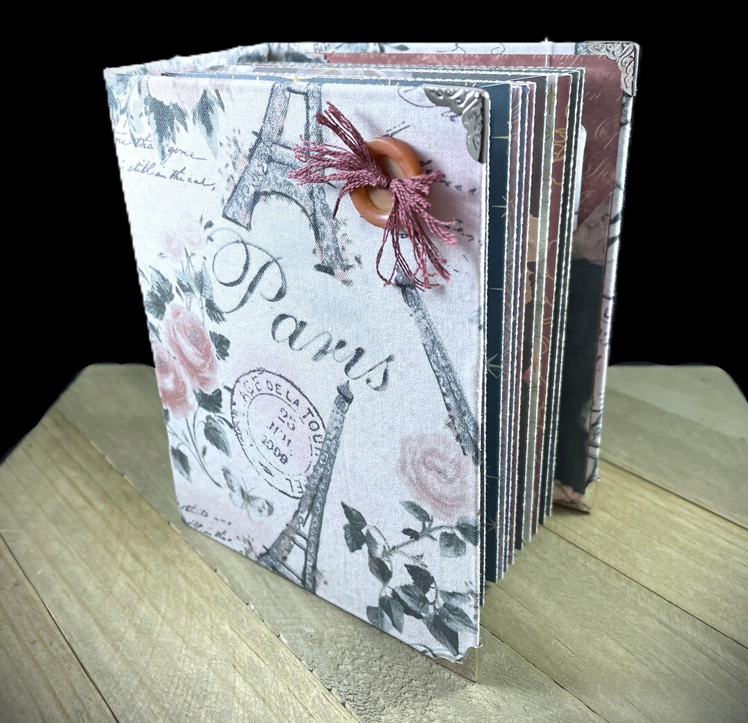 Handmade Junk Journal Ephemera Holder, Vintage Ephemera Organizer - Etsy