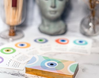 Amulet Affirmation Cards - Powerful Affirmation Deck for Self-Love and Positive Life Changes, Oracle Cards Oracle Deck, Birthday Gift