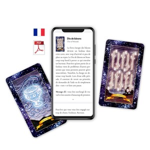 Tarot Guidebook FRENCH Digital PDF The Constellation Tarot Booklet of Tarot Meanings, Tarot Cards, Tarot, Tarot Français, Jeu de tarot image 3