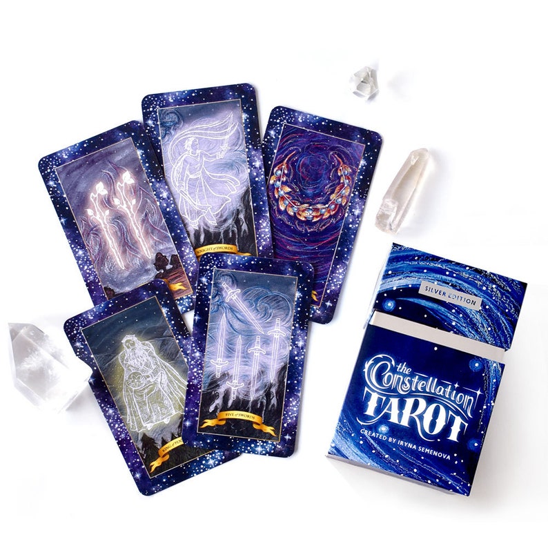 The Constellation Tarot Tarot Cards Deck, Tarot Cards, Oracle Cards Tarot Deck and Guidebook for Beginners and Advanced Readers image 6