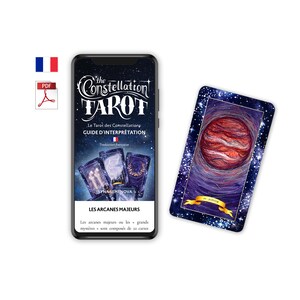 Tarot Guidebook FRENCH Digital PDF The Constellation Tarot Booklet of Tarot Meanings, Tarot Cards, Tarot, Tarot Français, Jeu de tarot image 2