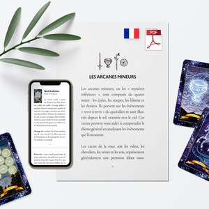 Tarot Guidebook FRENCH Digital PDF The Constellation Tarot Booklet of Tarot Meanings, Tarot Cards, Tarot, Tarot Français, Jeu de tarot image 5