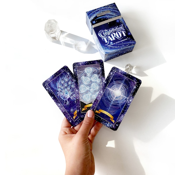 Sternbild Tarot Deck: Sternenklare Tarotkarten und Anleitungsbuch