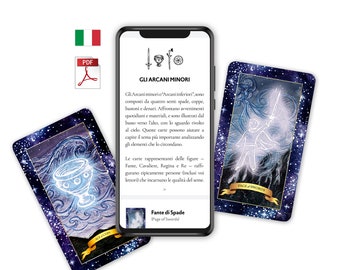 Tarot Guidebook ITALIAN (PDF numérique) - Le livret de tarot de la constellation des significations du tarot, des cartes de tarot, du tarot, du tarocchi, du tarocchi italien