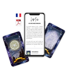 Tarot Guidebook FRENCH Digital PDF The Constellation Tarot Booklet of Tarot Meanings, Tarot Cards, Tarot, Tarot Français, Jeu de tarot image 4