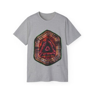 19. Red Liddicoatite Tourmaline Unisex Ultra Cotton Tee image 4