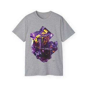 4. Illinois Fluorite Unisex Ultra Cotton Tee image 4