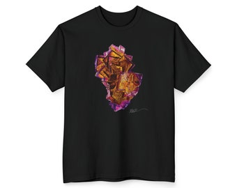 28t. Pink and Yellow Fluorite Unisex Ultra Cotton Tee