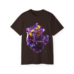 4. Illinois Fluorite Unisex Ultra Cotton Tee image 3