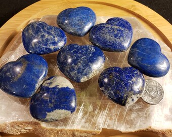 Hearts, Lapis Lazuli from Pakistan shipped from USA