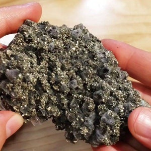 Amethyst with Pyrite #2 from Bulgaria