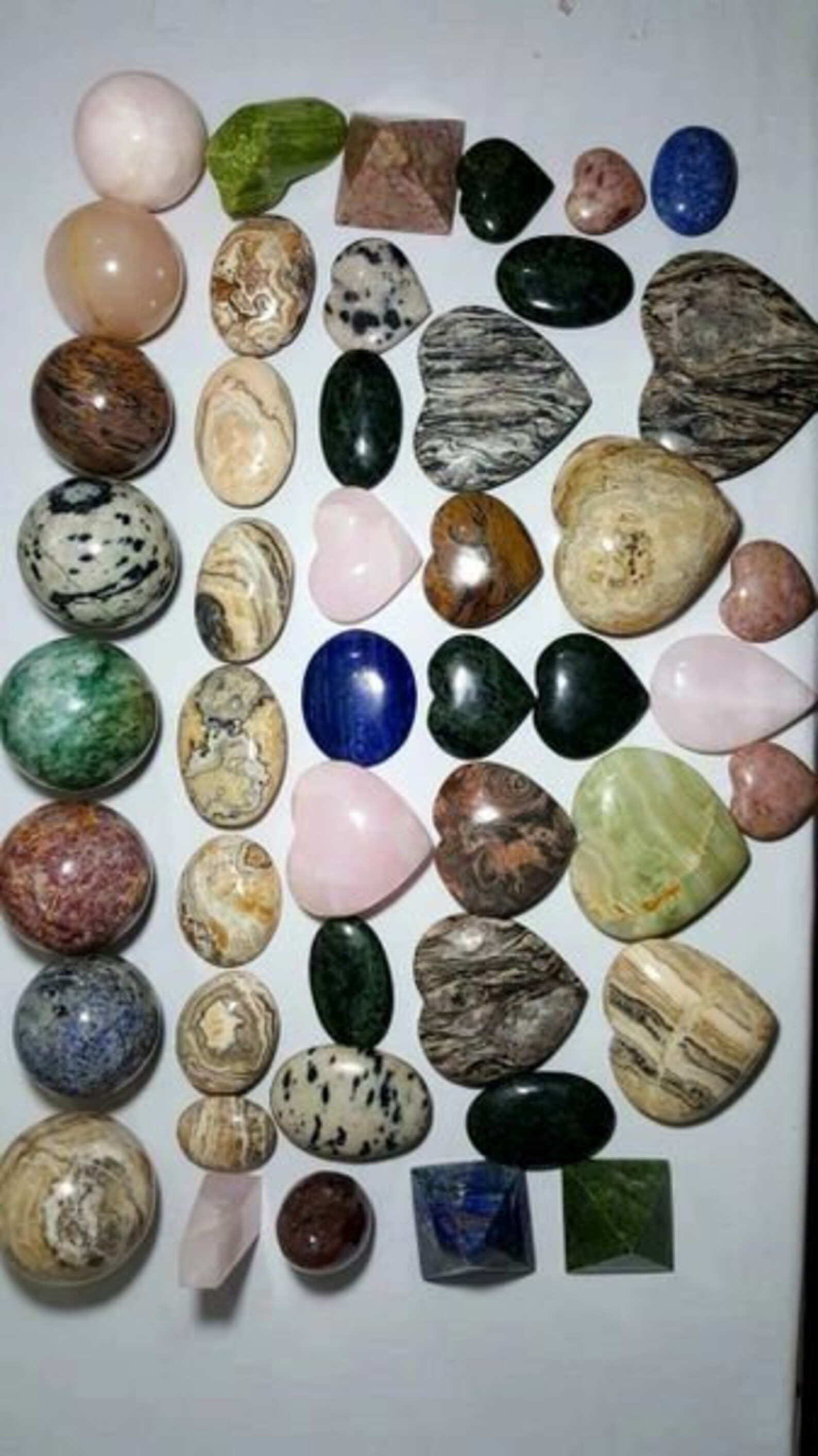 Lot of Polished Stones 10kg Wholesale Etsy UK