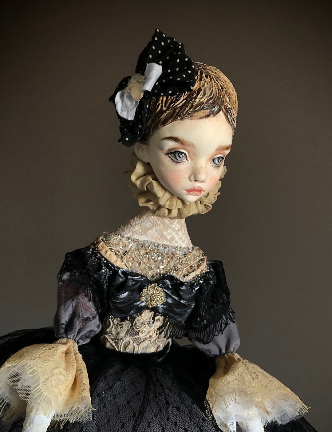 Karina Art Doll Sculpture Doll Interior Doll Etsy