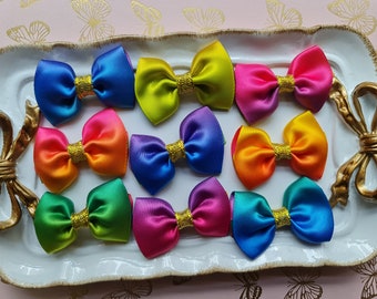 Dog Grooming Ribbon Bows (Ombre colour) ~ 2023's Bestseller!