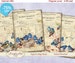 75% OFF SALE Blue Birds - Digital Collage Sheets Printable download, Digital Cards, Large digital image, Transfer Images bags books fabrics 