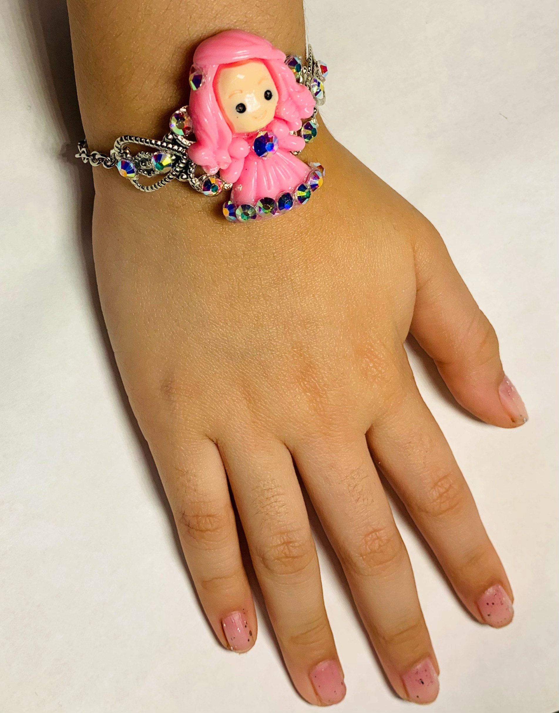 Little Girl Braceletbaby Braceletskids Braceletslittle Girl Etsy UK