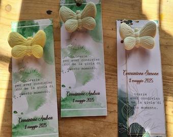 Bomboniera farfalla molletta/segnalibro - Feste - Bomboniere - di G