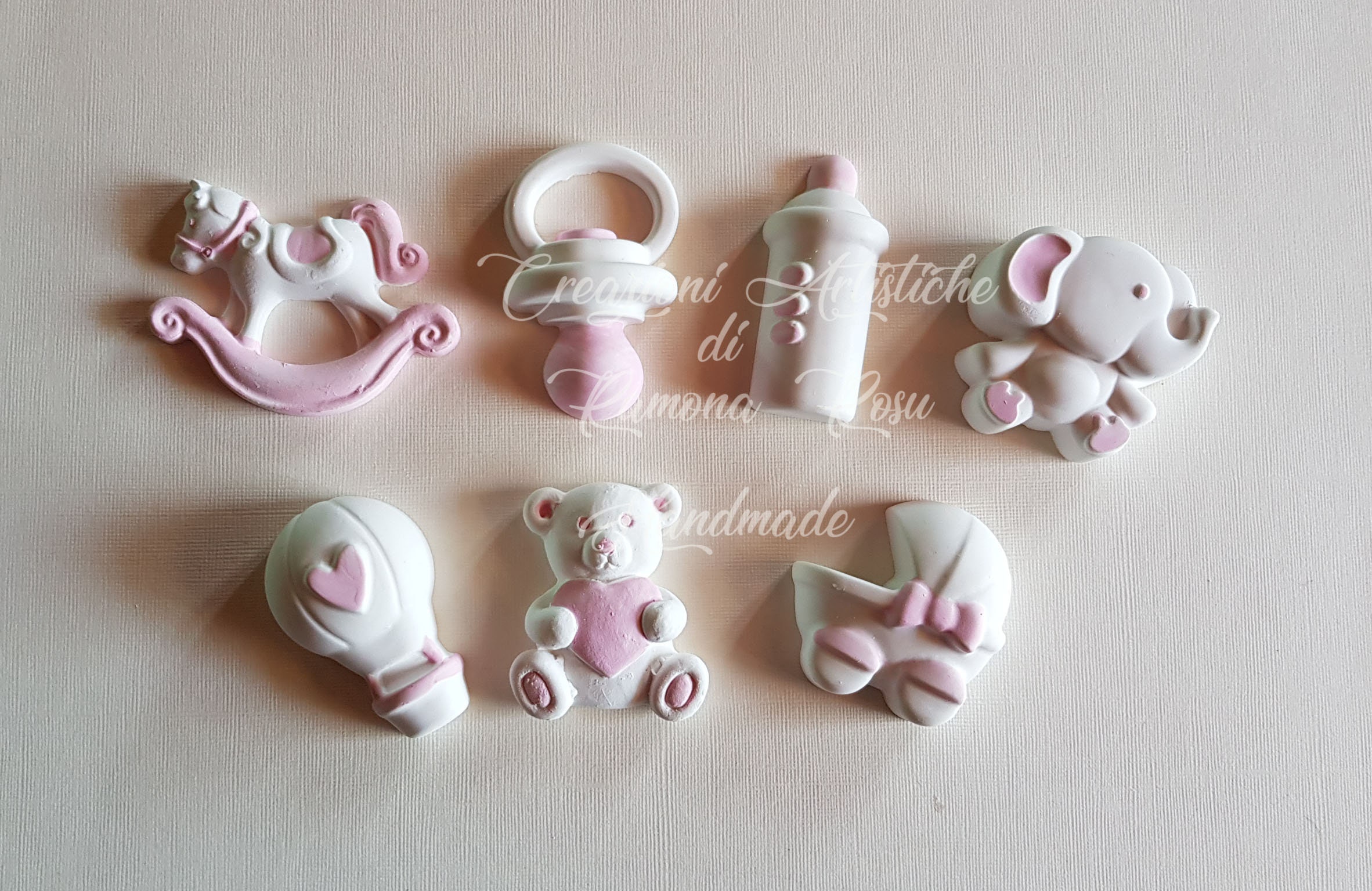 Sachet De 50 Gessetti (craies) Parfumées GESSI - Motif Lion & Tortue - Pour Bomboniere & Fêtes
