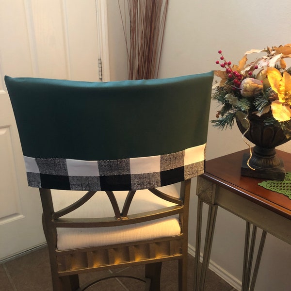 Half Chair Back Cover Etsy