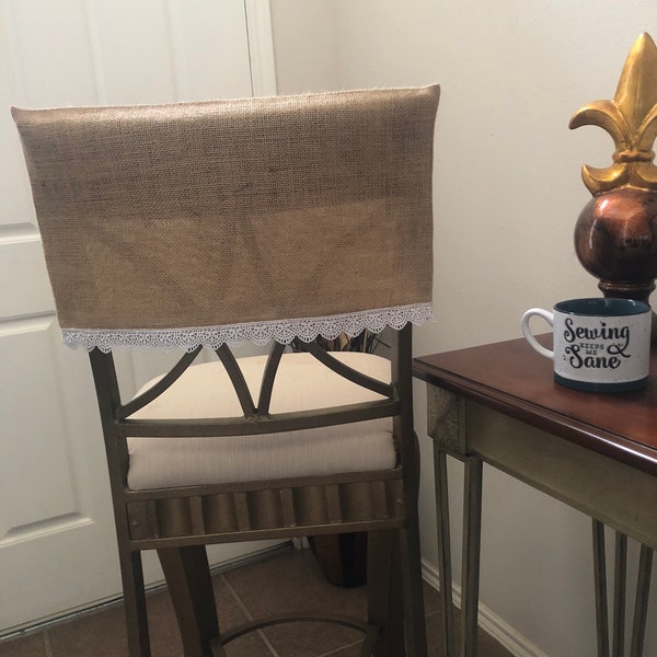 Half Chair Back Cover Etsy