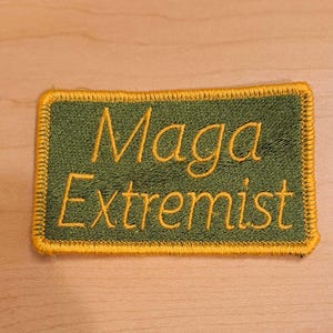 Maga Extremist Patch Grün