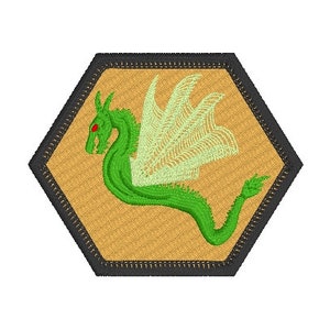 patch de dragon avec des ailes en dentelle