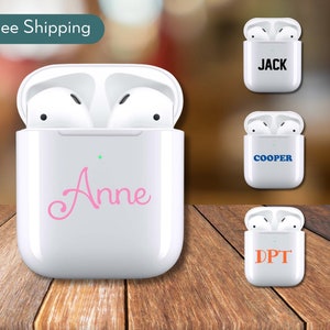 Custom Mini Vinyl Decals for Earbud Cases, Phone Chargers, and More, Stocking Stuffer Gift