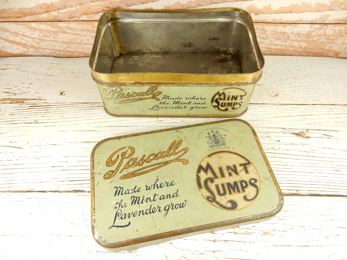Vintage Pascall Mint Tin Etsy