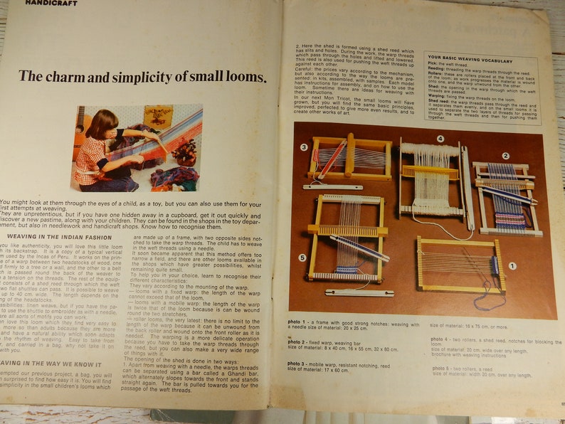 1970s Knitting Patterns Mon Tricot Knit and Crochet Magazines