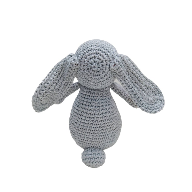 Patron Amigurumi au crochet, April le lapin, PDF imprimable image 6